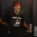 Dan smiling after house meeting on Big Brother 14