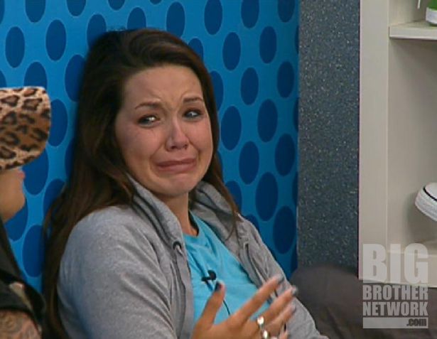 Danielle crying on Big Brother 14