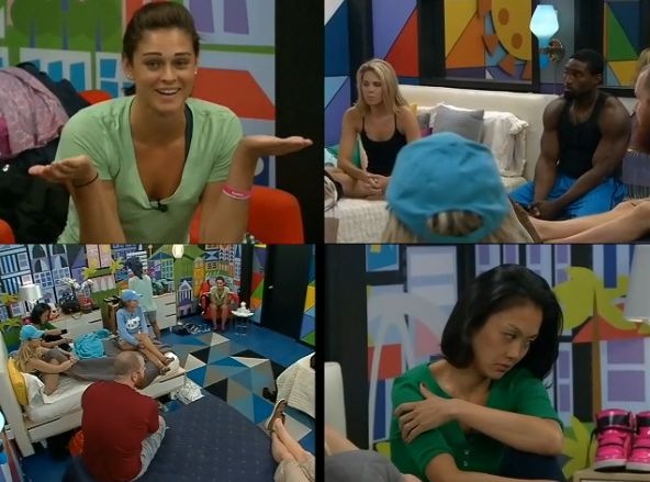 Big Brother 15 house meeting – Quad