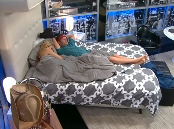 Aaryn and Judd flirt in HoH room 01