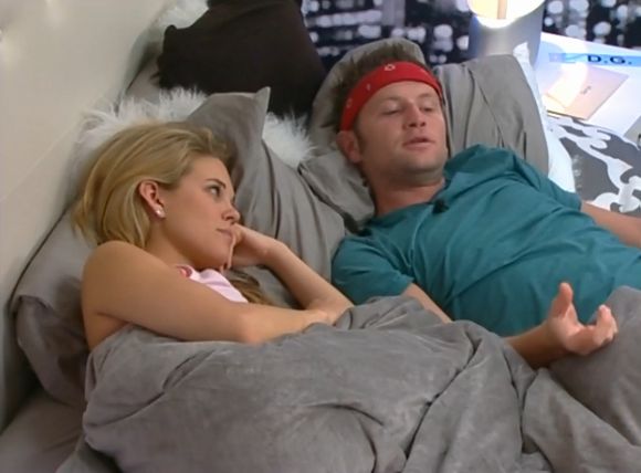 Aaryn and Judd flirt in HoH room 02