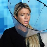 GinaMarie wears a cone 01