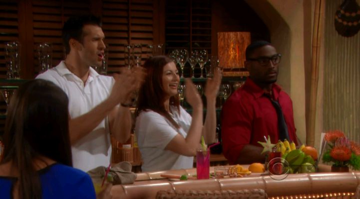 Brendon, Rachel, & Howard cheer on Bold & Beautiful