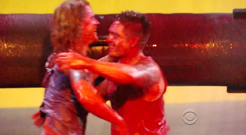 Hayden and Caleb after HoH comp