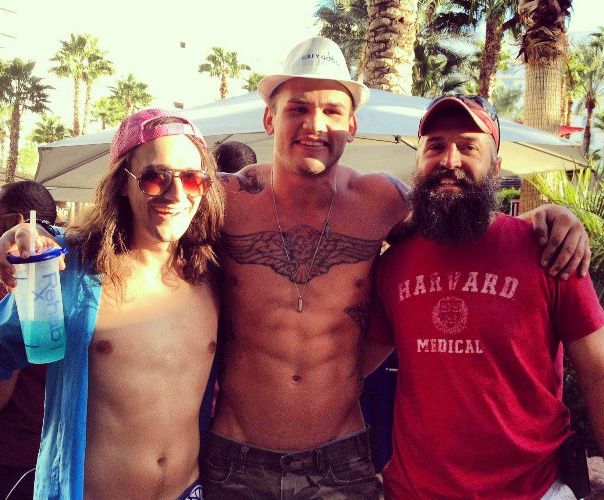 Donny Thompson with McCrae and Jeremy