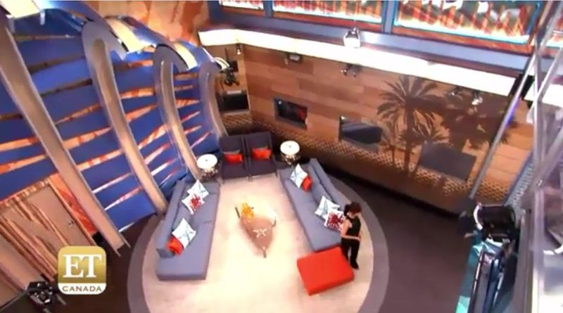 Big Brother 17 House – living room high view