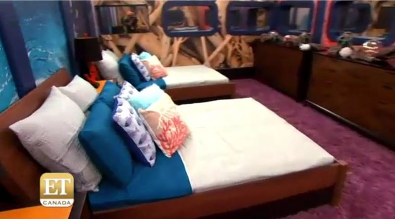 Big Brother 17 House – driftwood bedroom