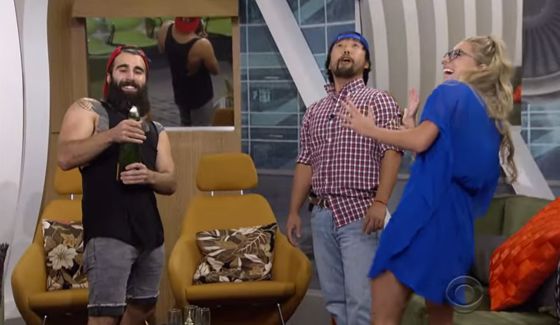 BB18 Final 3 celebrate their success