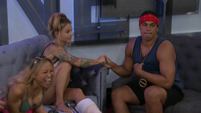 Christmas and Josh on BB19