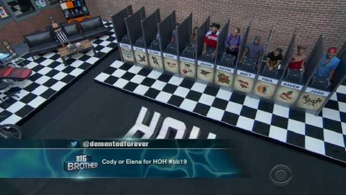 Week 5 Big Brother 19 HoH competition