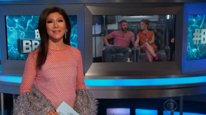 Julie Chen hosts Big Brother 19 eviction