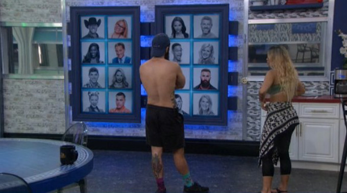 Paul and Alex study the Jury