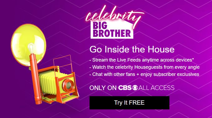 Celebrity Big Brother Live Feeds promo