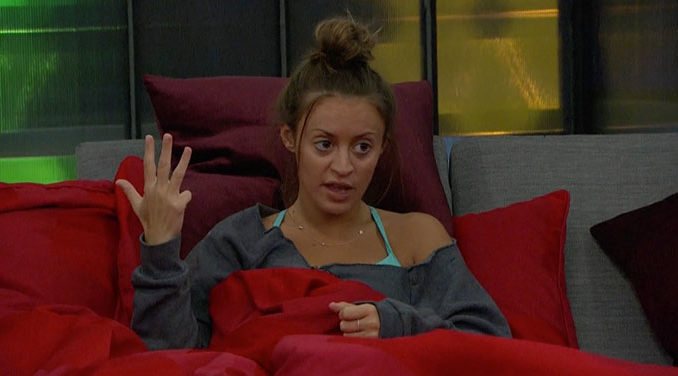 Kaitlyn counting votes on Big Brother 20