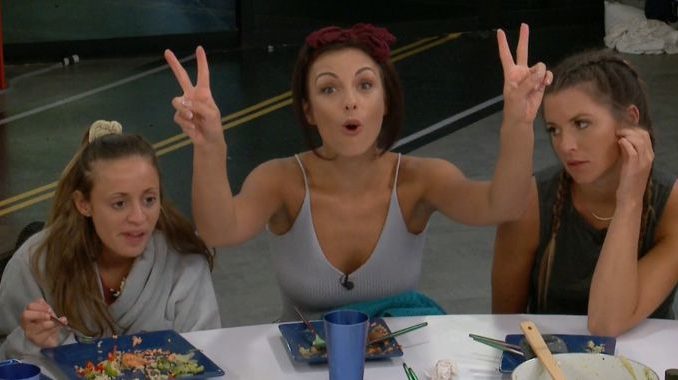 Rachel celebrates on Big Brother 20