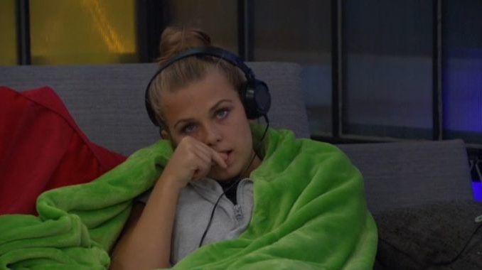 Haleigh worries on Big Brother 20