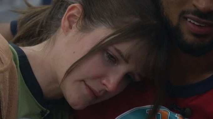 Sarah cries on Big Brother 23