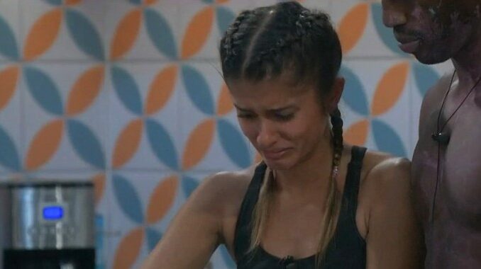 Alyssa cries on Big Brother 23