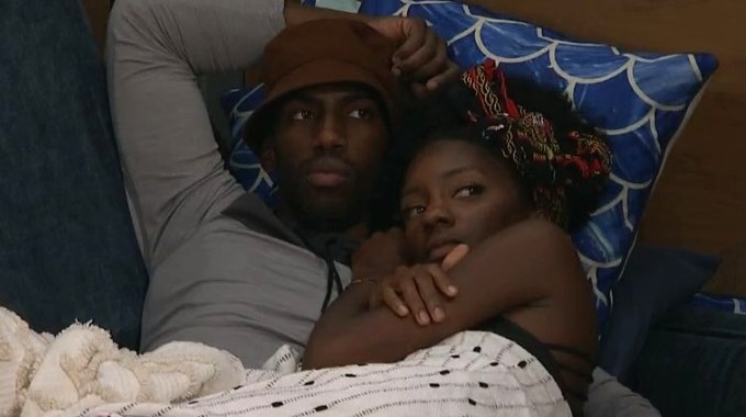 Xavier and Azah on Big Brother 23