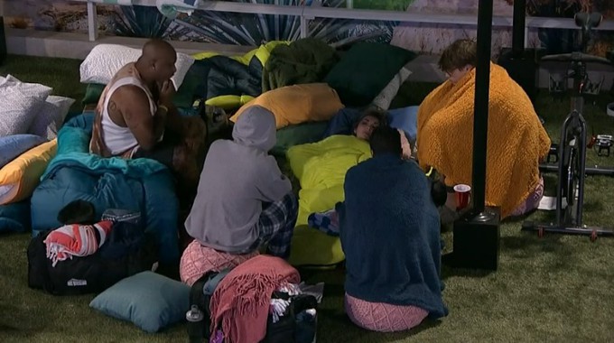 Sleeping quarters for Dyre Fest on Big Brother 24