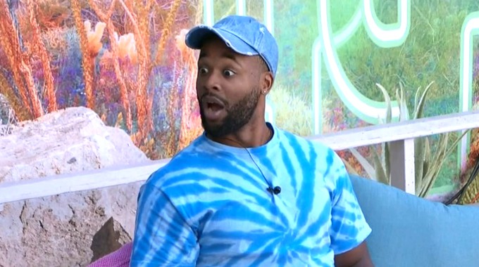 Monte is surprised on Big Brother 24