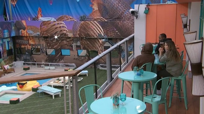 BB24 HGs on the balcony