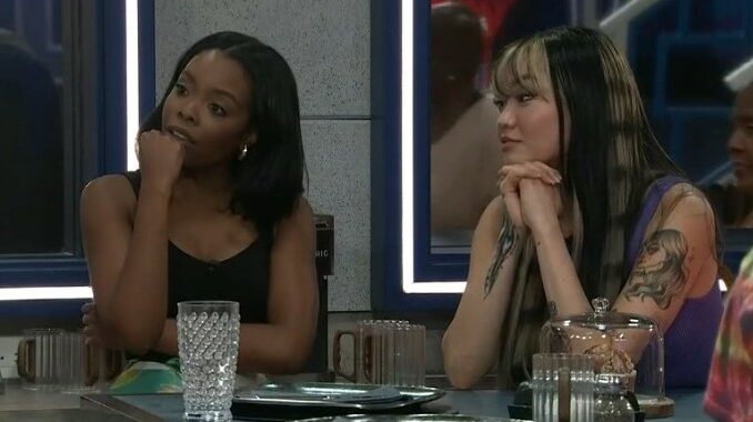 Mecole and Kim on BB25 BBLF