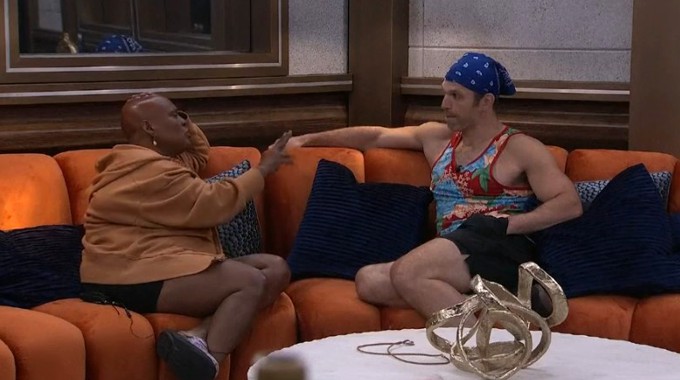 Felicia talks with Hisam on Big Brother 25 - CBS