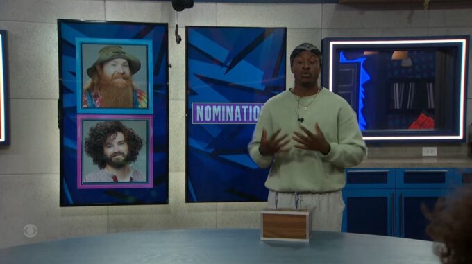 Jared reveals his nominations on Big Brother - CBS