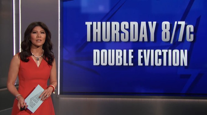 Julie Chen hosts Big Brother Double Eviction on CBS