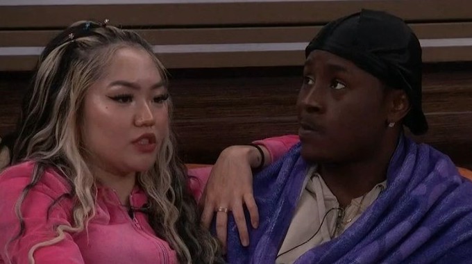 Blue and Jared on Big Brother 25 - CBS