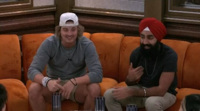 Matt and Jag on Big Brother 25 - CBS