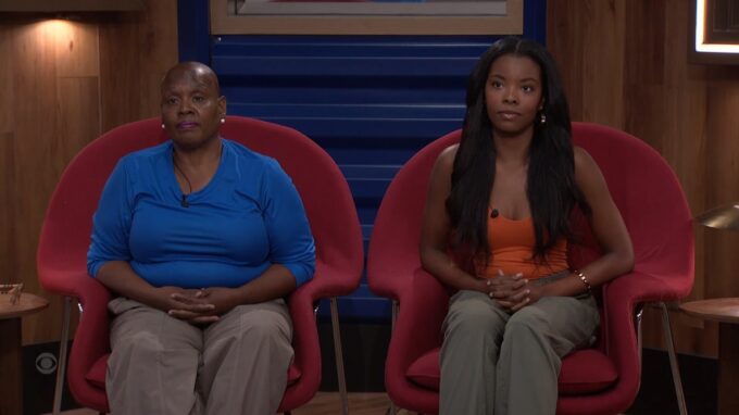 Felicia Cannon and Mecole Hayes on Big Brother - CBS