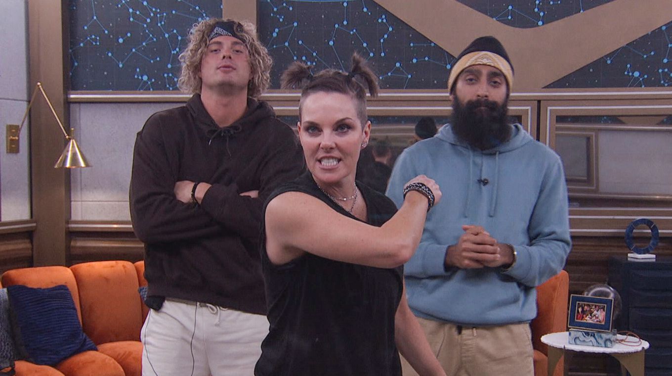 Matt Klotz, Bowie Jane, and Jag Bains on BB25 - CBS