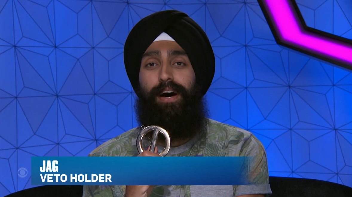 Jag Bains wins another Veto on Big Brother - CBS