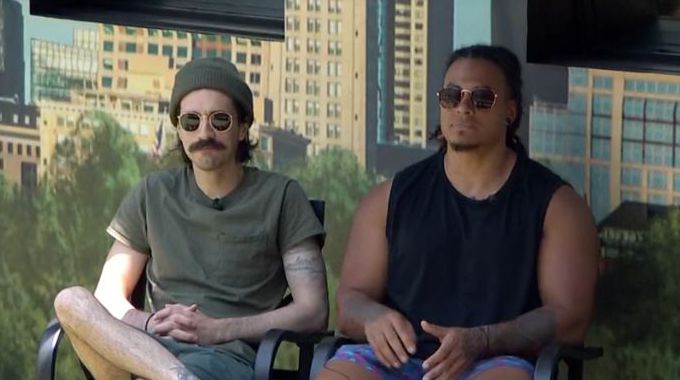 Vince and Keanu on BB27 - Source: CBS