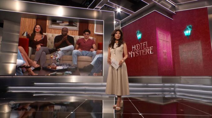 Julie Chen at the Big Brother house - Source: CBS